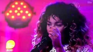 Ella Eyre, Performing Swing Low Sweet Chariot live on Good Morning Britain