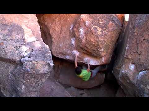 Pow Pow, V8. Sad Boulders