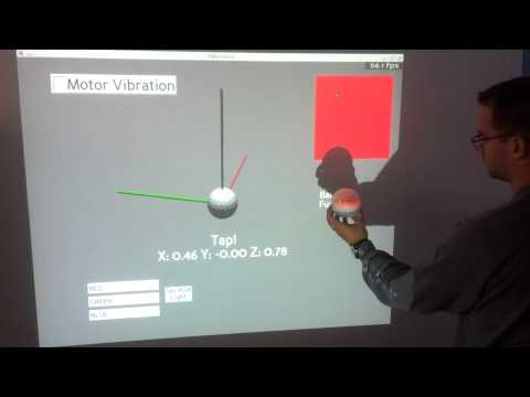 PALLA: a Spherical Wireless Input Device for Leisure Activities