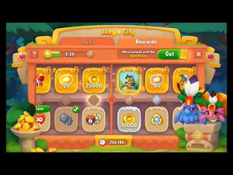 Fishdom 2021 - Jungle City Rewards    #playrix #fishdom #gaming