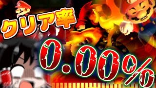 【ゆっくり実況】友達が作った鬼畜コースが超難関すぎた件【マリオメーカー2】