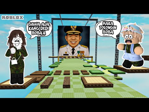 AKU DAN KA @anothersideofdila  DI MASUKIN DI BARAK MILITER | ROBLOX INDONESIA