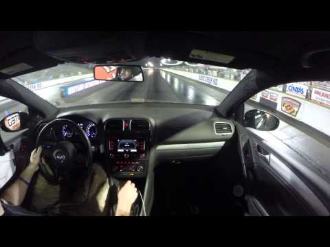APR golf R stage 2+ quarter mile 100 octane