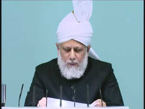 Friday Sermon: 5th November 2010 - Part 4 (Urdu)