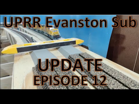 s2022e12 Model Train Layout Built for Operations & Realism. Finishing out Final section of basement!