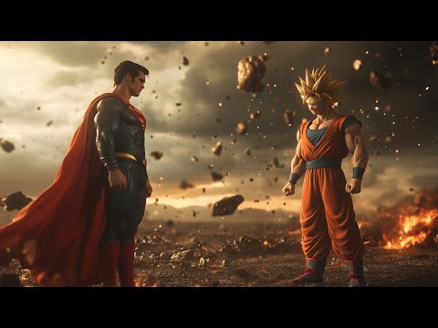 Superman VS Goku | Epic Showdown of strength and Will! (Part 1)