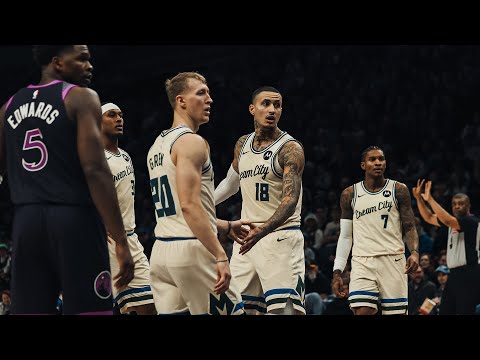 Highlights: Bucks 100 - Timberwolves 103 | 12.21.25