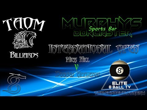 Mick Hill v Darren Appleton - TAOM BILLIARDS INTERNATIONAL OPEN