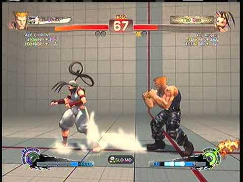 SSFIVAE: Guile (ACE E I RI N) vs. Ibuki (keijimugen) SD