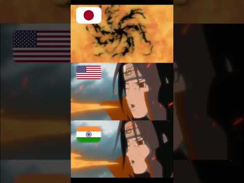 Itachi’s “Amaterasu” Indian dub 😂