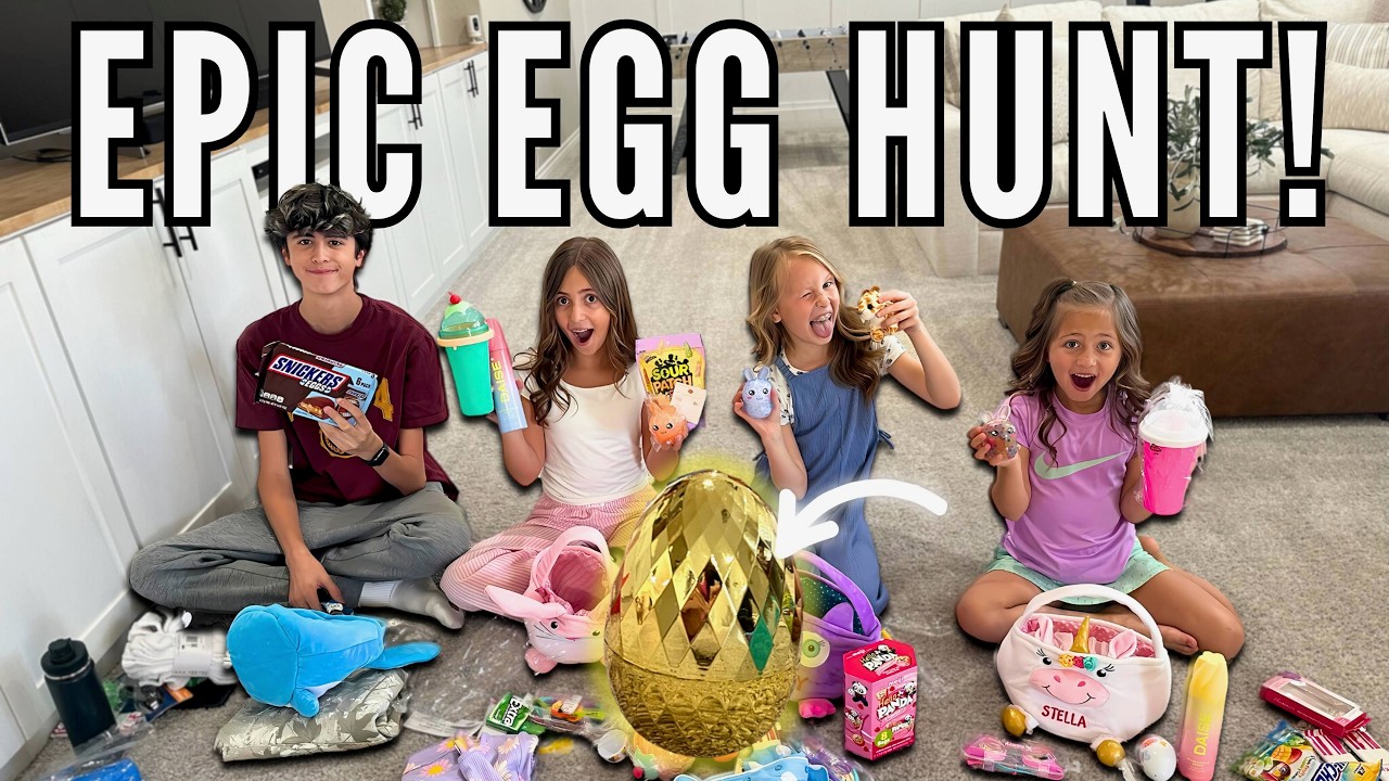 The ULTIMATE Easter Egg Hunt Challenge... But With a Twist! | Gomez Family Easter Sunday 2025