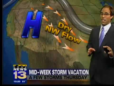 Overnight forecast Aug. 18, 2009