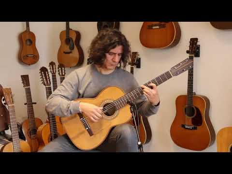 Hijos de Gonzalez ~1890 – classical guitar by one of the most important turn-of-the-century workshops like Arias, Torres, Ramirez - check video! image 16