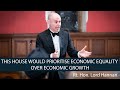 Rt. Hon. Lord Hannan | This House Would Prioritise Economic Equality over Growth  4/8 | Oxford Union