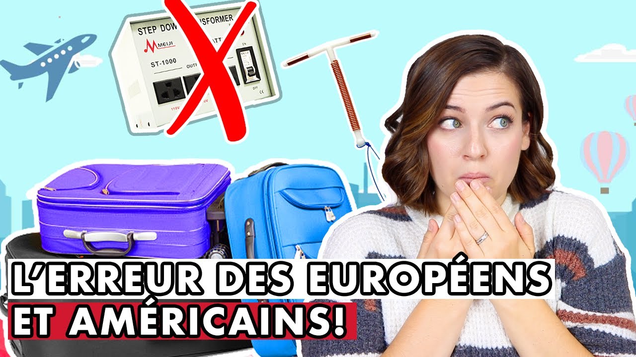 A NE PAS OUBLIER DANS VOS VALISES! | Vivre à l'étranger 🌎✈️