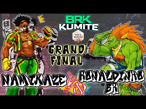 SF6 👊 Namikaze (Dee Jay) vs RonaldinhoBR (Blanka) 👊 BR Kumite World Warrior #2 Brasil - Grand Final