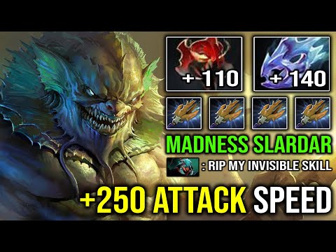 +250 ATTACK SPEED Madness Offlane Slardar Crazy Bash Like a Truck EZ MMR Pro Dota 2