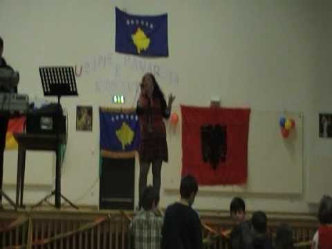 Egzona Ajeti,me kengen e Pavarsis Regensburg 21.02.2009