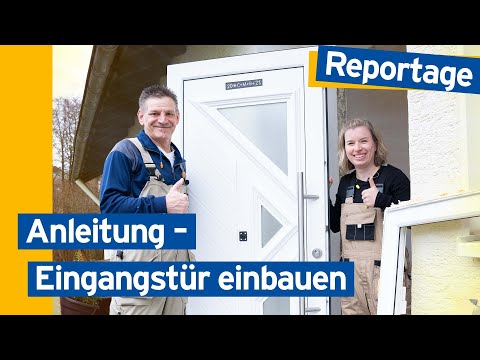In 15 Schritten: Haustür einbauen mit Dirk Hobein von @DH-Trockenbau