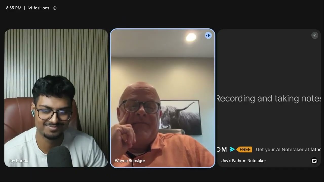 Wayne Boesiger video testimonial
