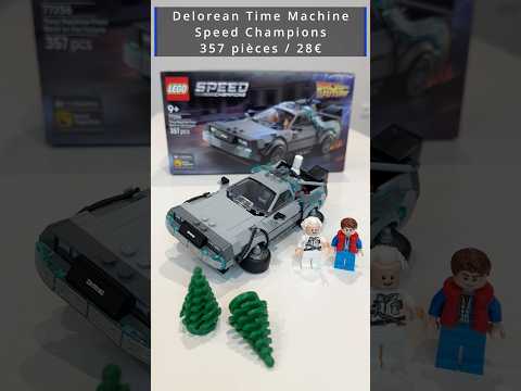 Vidéo LEGO Speed Champions 77256 : La machine à remonter le temps de Retour vers le futur