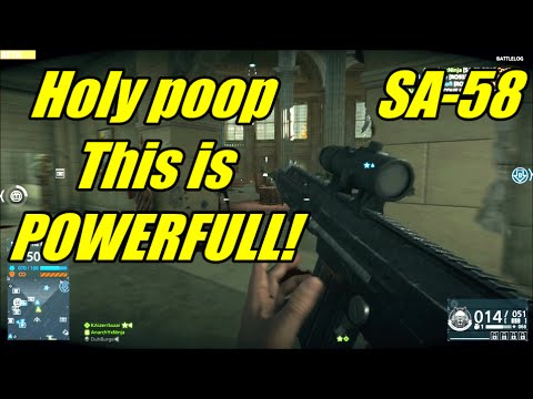 BF Hardline - SA-58 OSW Crazy Power but crazy recoil! | is it worth it?