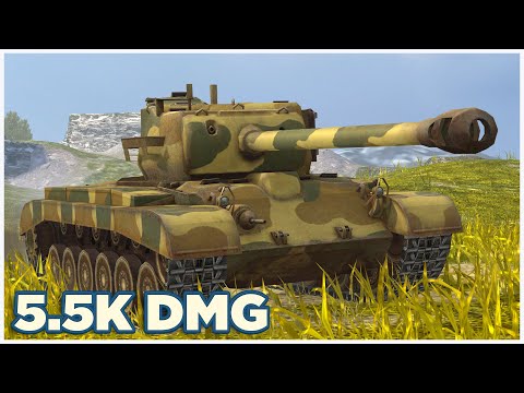 M26 Pershing • 5.5K DMG • 6 KILLS • WoT Blitz