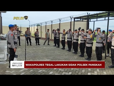 PRESISI UPDATE : WAKAPOLRES TEGAL LAKUKAN SIDAK PERSONEL POLSEK PANGKAH 16/01/2025 13.00