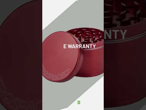 Rise and Grind. Level up your collection with the reliable Aerospaced Grinder