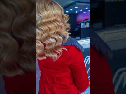 Peinado ondas en Tijuana Salon de Belleza Chop Shop