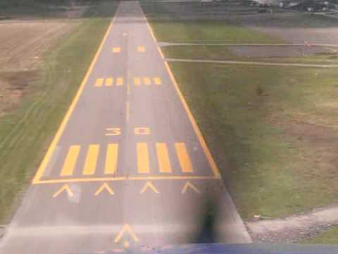 52. ENKJ, Crosswind and turbulens on final 30, 9 may 2009