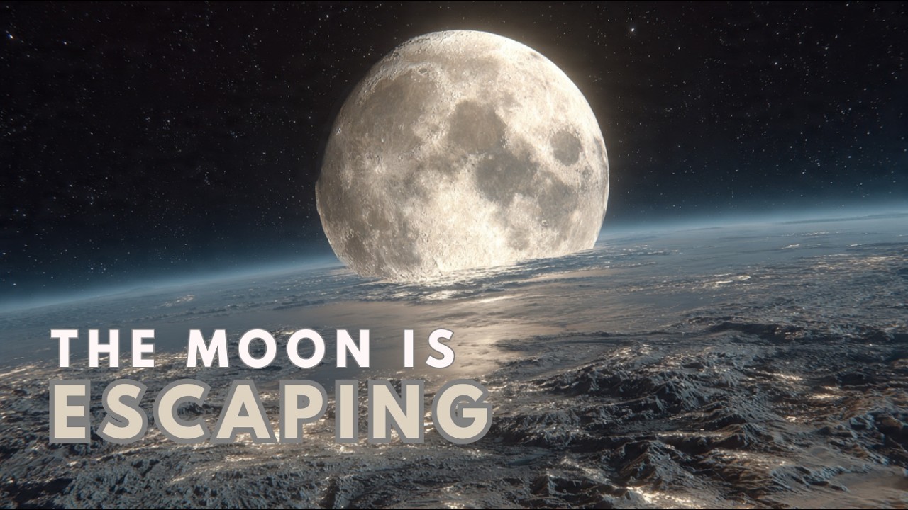 Why the Moon Is Slowly Leaving Earth