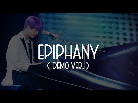 Jin BTS (방탄소년단) - Epiphany (Demo Ver.) Lyrics
