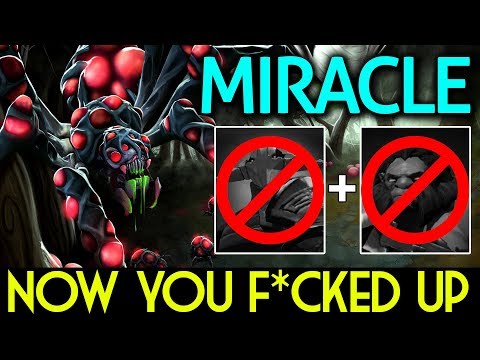Miracle- Dota 2 [Broodmother] Counter Pick ??? You F*cked Up