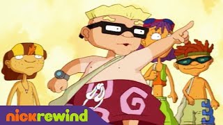 Otto, Reggie, Twister, and Sam Clean Up the Beach | Rocket Power | The Splat