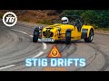 STIG DRIFTS: Caterham 620R; 545kg and 310hp in the wet | Top Gear