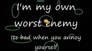 p!nk-hazard to myself(lyrics)