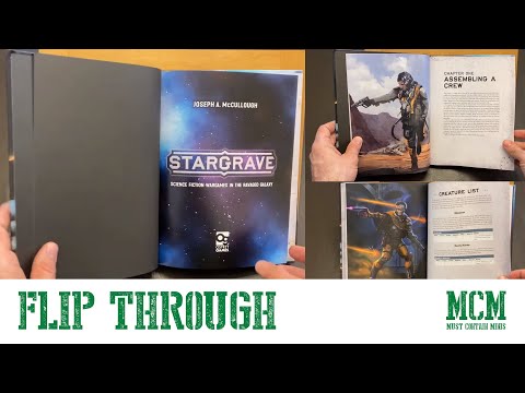 Stargrave Rule Book Flip Through