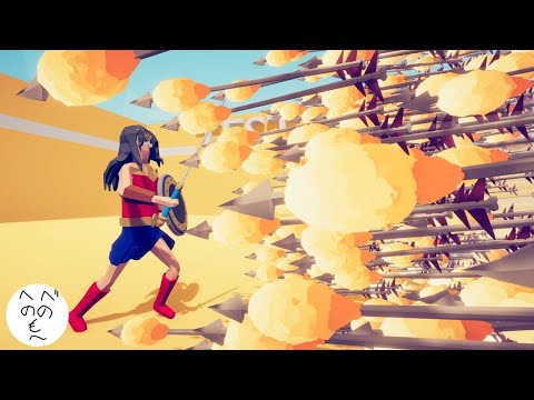 WONDER WOMAN vs EVERY GOD in TABS Totally Accurate Battle Simulator