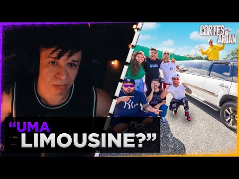 ARUAN REAGE A COMEÇOU A VIAGEM DO LIDER *já mitou* (RENATO GARCIA) - Cortes do Aruan