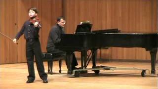 Jonathan Wolf, Age 11, Kabalevsky Violin Concerto, Movement 3