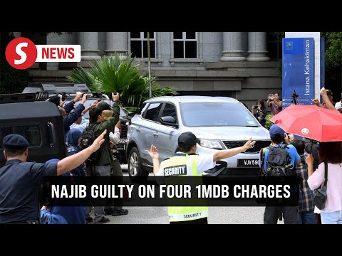 1MDB: Najib convicted on four counts of obtaining RM2.3bil in gratification