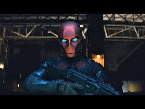 Red Hood- All Skills, Weapons, and fights from Titans