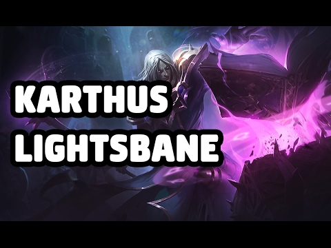 KARTHUS LIGHTSBANE SKIN SPOTLIGHT - LEAGUE OF LEGENDS