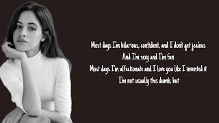 Camila Cabello - Not Killin It Today (Lyrics)