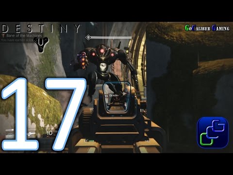 DESTINY PS4 Walkthrough   Part 17 - Level 13 Story: Eye Of A Gate Lord - Ishtar Sink, Venus