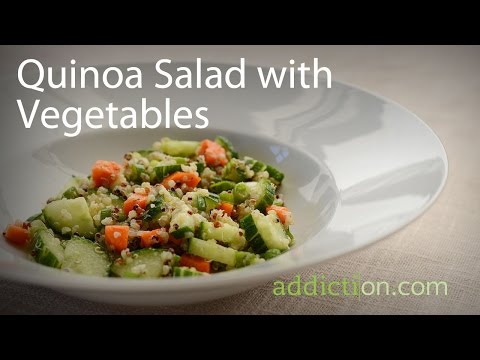 Recipes for Recovery: Quinoa Salad with Vegetables