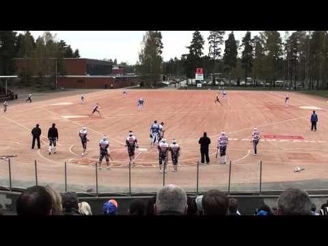 Miesten Superpesis 2012 - Kankaanpään Maila vs Jyväskylän Kiri - Juoksukooste