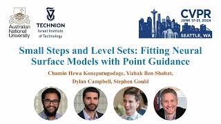 CVPR 2024 Paper: Small Steps and Level Sets: Fitting Neural Surface Models with Point Guidance