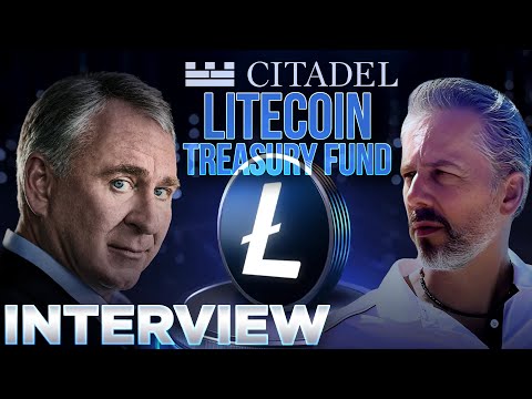 Citadel Joins Litecoin Treasury Fund🔥David Schwartz $LTC INTERVIEW